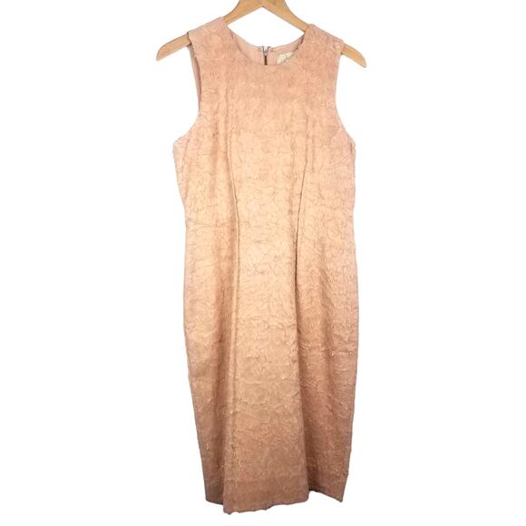 Max Azria | Light Pink Silk Linen Formal Dress New - Picture 1 of 8